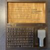 Impérial interchangeable steel type