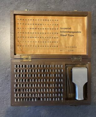 Impérial interchangeable steel type